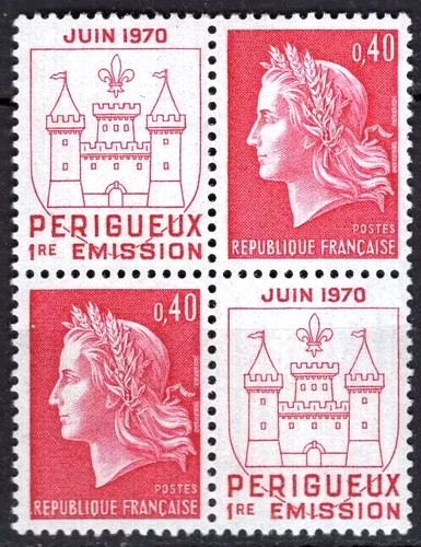 Timbre france 1970 1643 - france, **