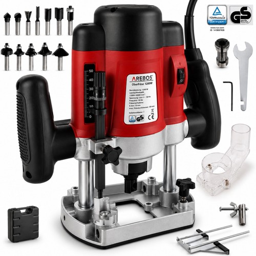 Arebos défonceuse 1200w - arebos,