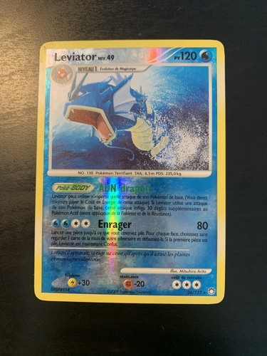 Carte pokémon léviator - carte, :