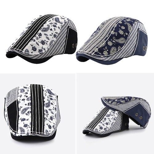 Hommes béret chapeau coton