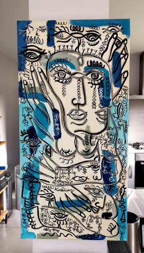 Peinture originale sur - peinture,