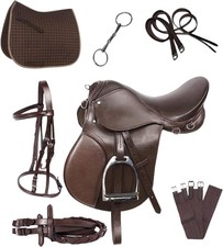 SELLE EN CUIR DE CHEVAL
