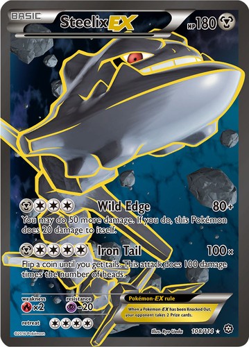 Steelix 108 état - ex,
