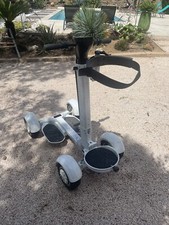 VOITURETTE DE GOLF_BLANCHE,1 PLACE, quatre roues conduit debout, 