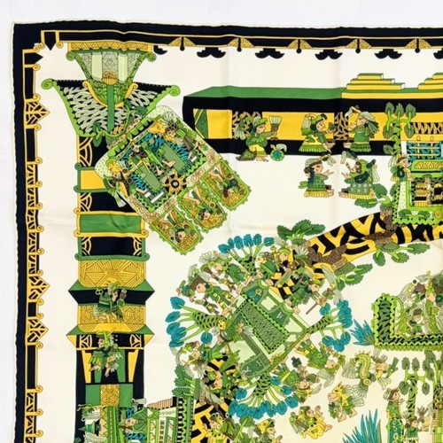Hermes silk scarf - hermes, carre