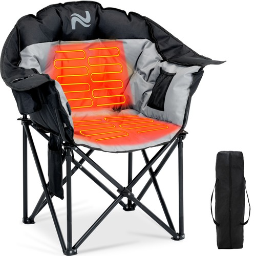 Naizea heated camping chair - heated,