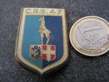 insigne police francaise   CRS