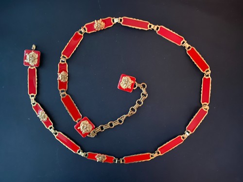 Ceinture chaine métal - chaine, en