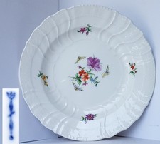 KPM Porcelaine Assiette Fleurs
