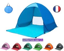 Tente de plage abris pêche randonnée camping pop up parc jardin enfants adultes