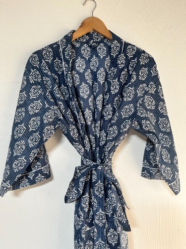 Robe longue coton floral - en,