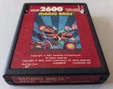 Jeu Atari 2600 "Mario Bros" en loose version PAL (N°8582S)