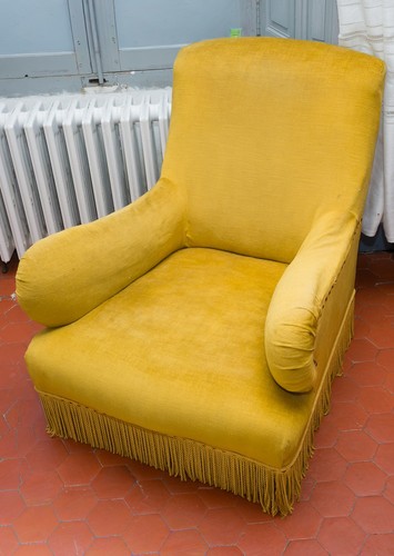 Grand fauteuil vintage - , en