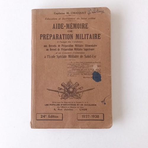 Aide mémoire préparation - mémoire, de