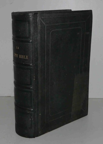 Ancienne sainte bible - ancienne, h