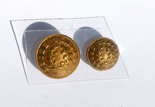 RARE 2 BOUTON UNIFORME ANCIEN