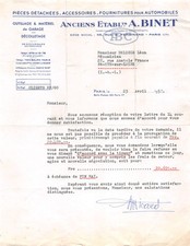 1957 PIECES DETACHEES