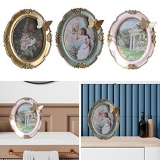 Cadre Photo Ovale Vintage avec