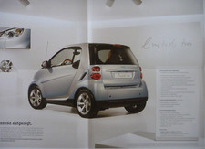 ? Brochure Automobile SMART FORTWO COUPE CABRIO LIMITED TWO Pub Prospekt Sales