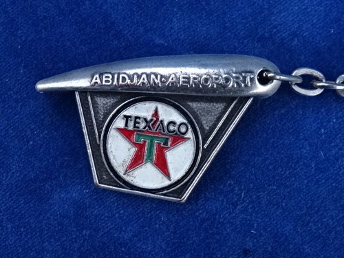 Porte cles key ring texaco - key,