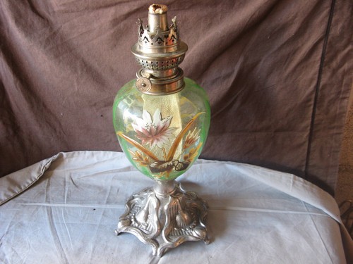 Ancienne lampe pétrole en - pétrole,