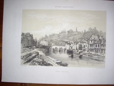 Vue de Dinan, Bretagne
