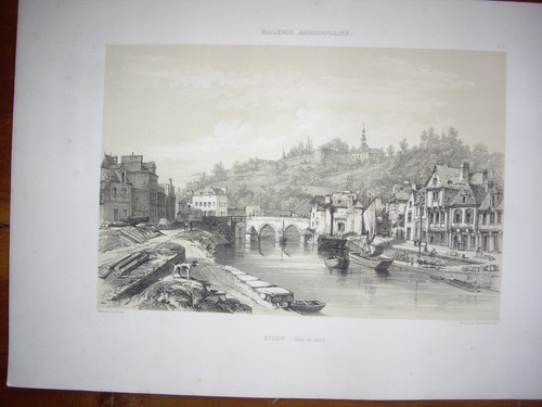 Vue dinan bretagne - vue, dinan,