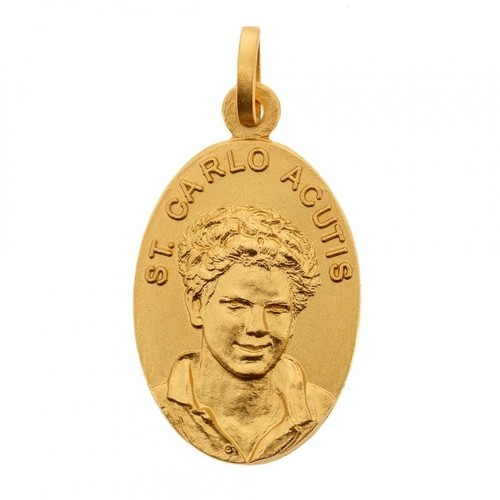 Médaille argent doré 925 - médaille, en