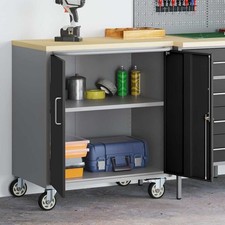 Banc de travail avec roue Bois