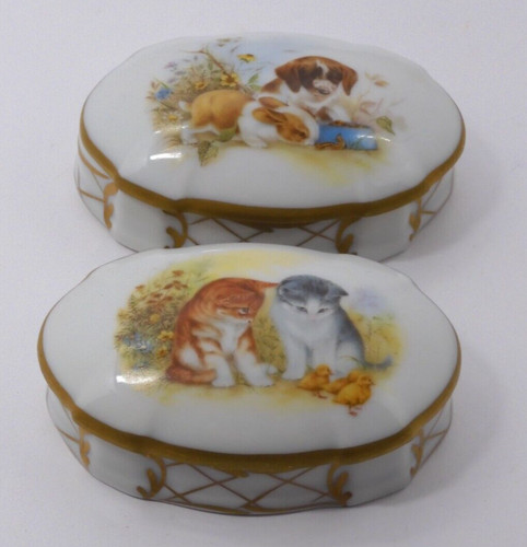 Petites boites porcelaine - -2,