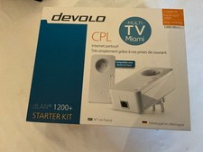 LOT DE 2 PRISES CPL DEVOLO + 2 CABLES