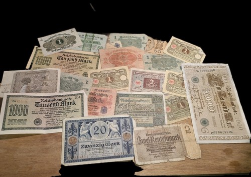 Lot billets étrangers - lot,
