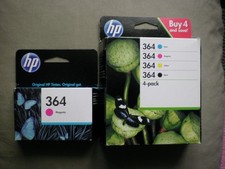 Cartouches HP 364, 4-pack + une noire