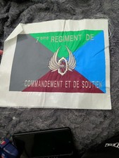 FANION DRAPEAU 7ieme REGIMENT