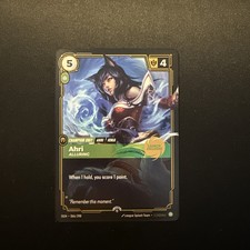 Ahri Alluring - Riftbound Launch - Exclusive Promo Card 2025 - League Of Legend