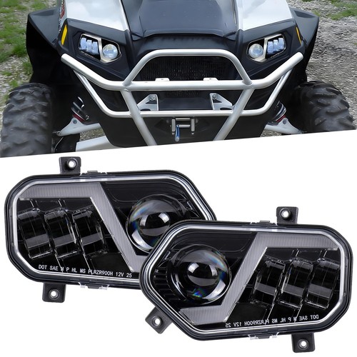 Led headlights front - front, bumper