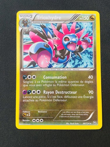 Carte pokémon trioxhydre - carte,