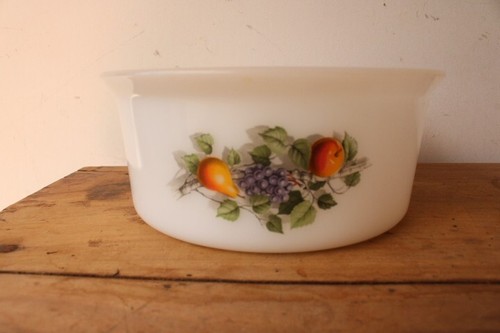 Plat gratin arcopal motif - a,