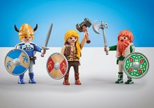 PLAYMOBIL ® 9893  3 Vikings/ History / Neuf - New - nuevo