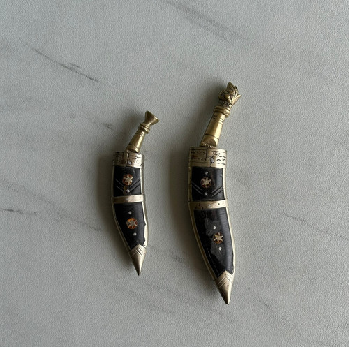 Ancien couteau kukri - ancien,