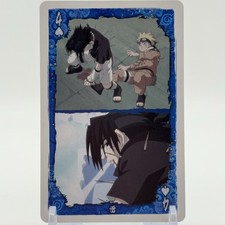 Cartes à jouer Naruto Shippuden Sasuke Jump #4 Naruto Anime Japonais Rare Vin...
