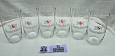 Lot de 6 verres à bière KRONENBOURG 0.25L Made In France Vintage - Bar - Bistrot