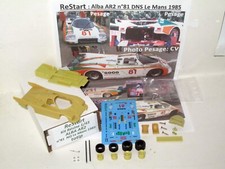 ALBA AR3 TOTIP n°81 DNS Le Mans 1985 FREY KESSEL Kit Résine ReStart 1/43