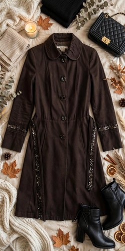 Zara basic manteau trench long - zara,