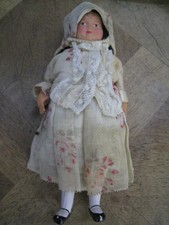 Poupée folklorique ancienne - poupée, "
