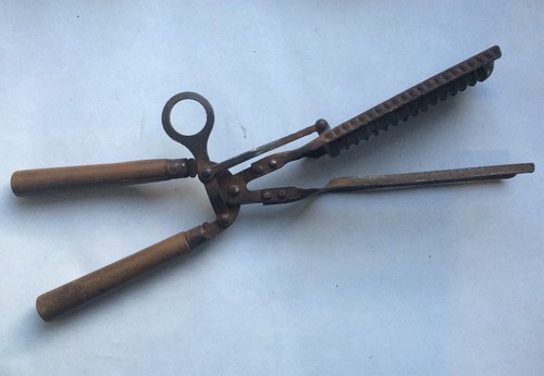 Ancien fer friser outil - fer, a