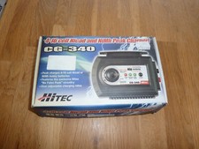 Hitec chargeur delta peak CG-340.  12 Volt D/C. 4 a 16 élémnts Nicad et Nimh