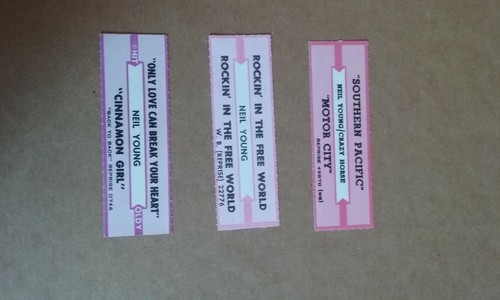 Lot etiquettes juke box - lot, 3