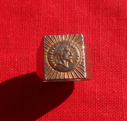 Bague chevalière napoléon - chevalière,