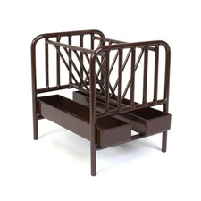 1/16 Little Buster Toys Marron Priefert Pâturage Cheval Remorque à Foin & Grain